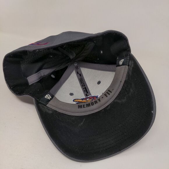 Top of the World Kansas Jayhawks Fitted Hat OSFA Embroidered Logo NCAA - Picture 6 of 9